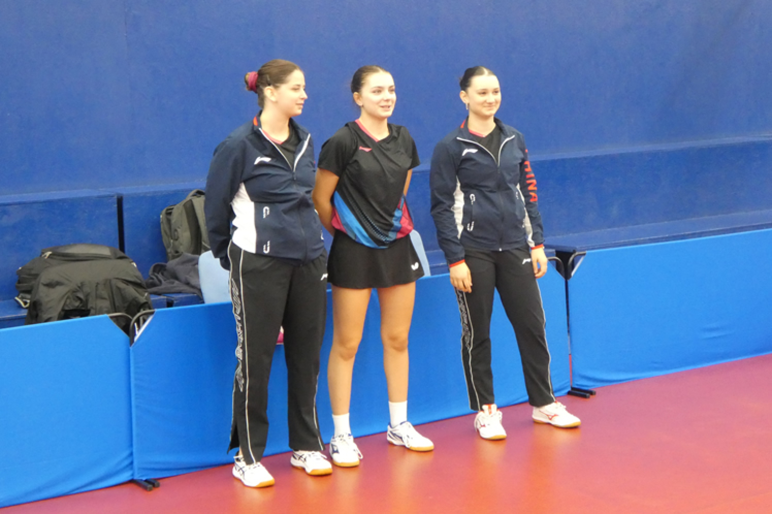 Ekipa STK-Zagreb: Dorina srebernjak, Franka Miškić i Sara Rivetti