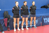 Momčad Zagreba: Franka Miškić, Zrinka rebić i Lana Benko
