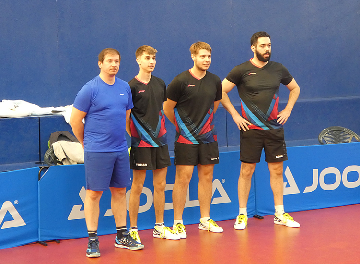 STK-Zagreb: Tomislav Kolarek (trener i igrač), Gabriel Marjanović Borna Petek i Josip Mustapić